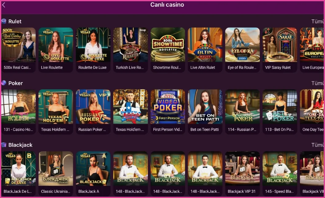 Lux Casino canlı casino lobisi: rulet, poker ve blackjack masaları – 2026 arayüzü Lux Casino canlı casino lobisi: rulet, poker ve blackjack masaları – 2026 arayüzü